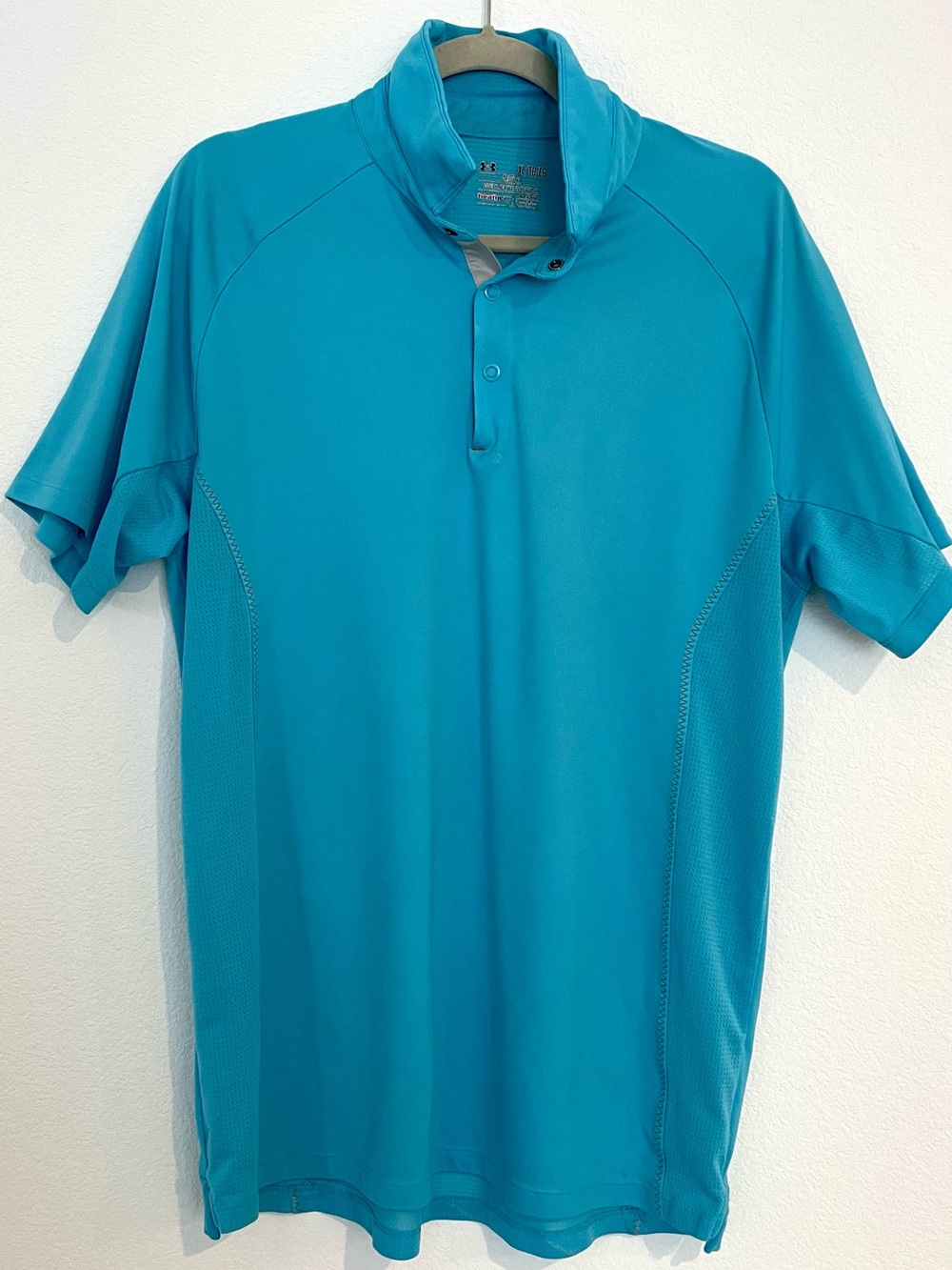 Under Armour Athletic Polo Men's XL Teal